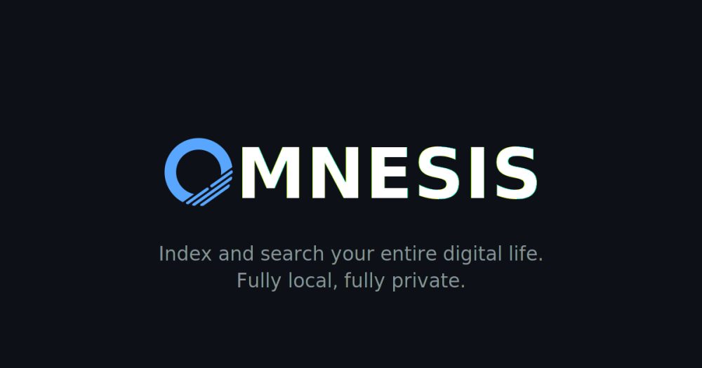 Its sharing image of omnesis.dev