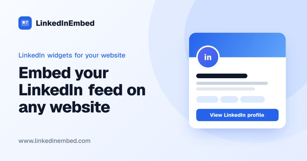 Its sharing image of linkedinembed.com