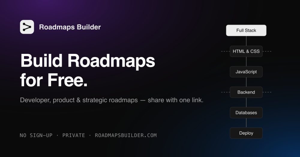 Its sharing image of freeroadmaps.com