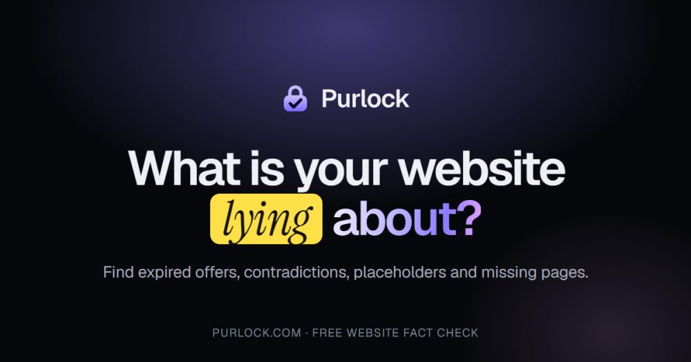Its sharing image of purlock.com
