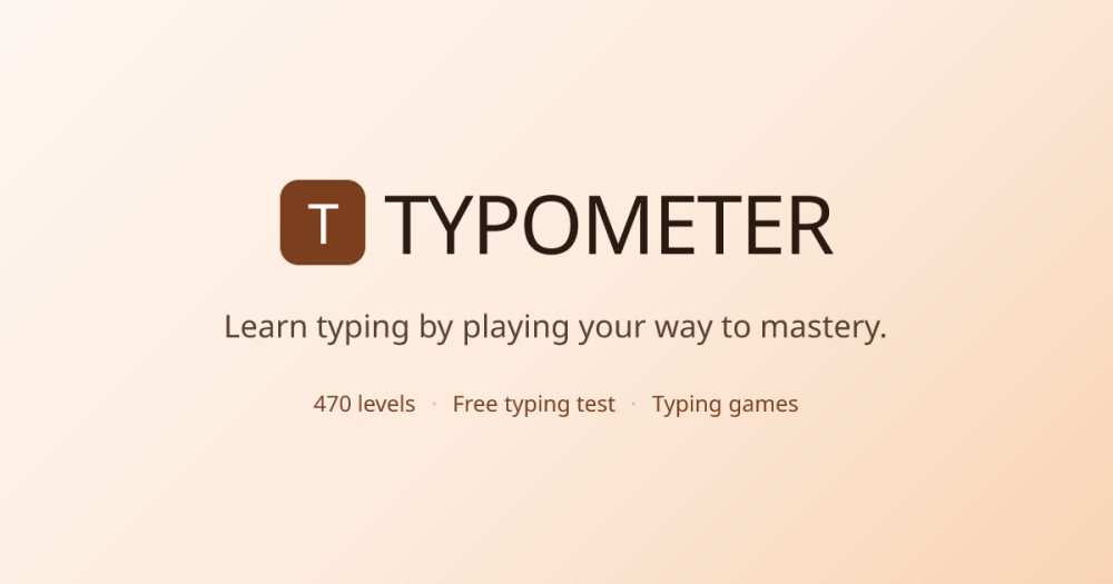 Its sharing image of typometer.app