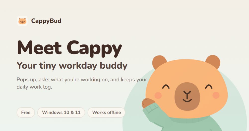 Its sharing image of cappybud.app