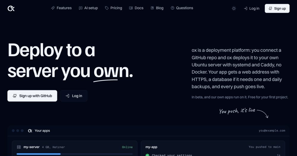 Its sharing image of deploywithox.com