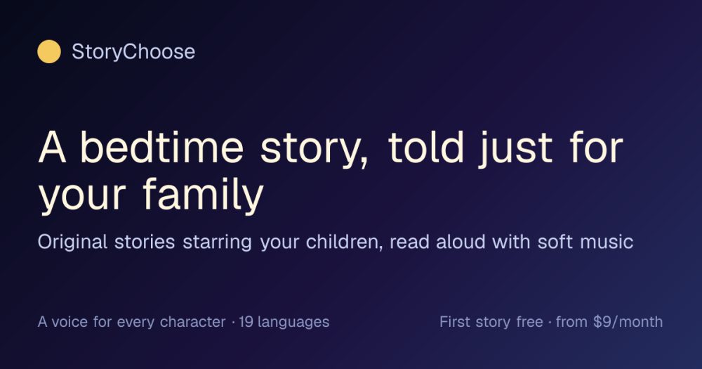Its sharing image of storychoose.com
