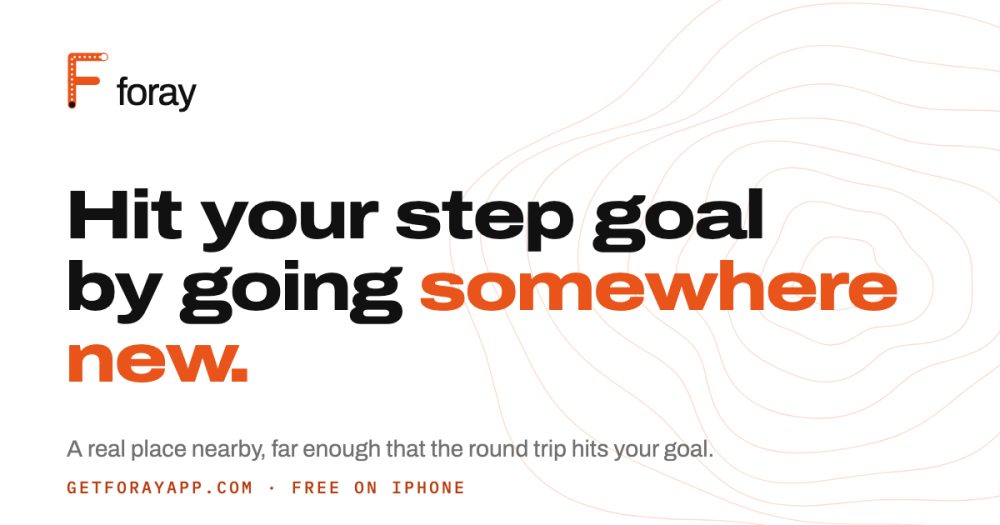Its sharing image of getforayapp.com