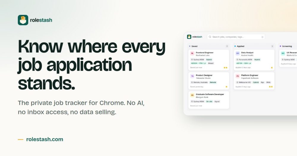 Its sharing image of rolestash.com