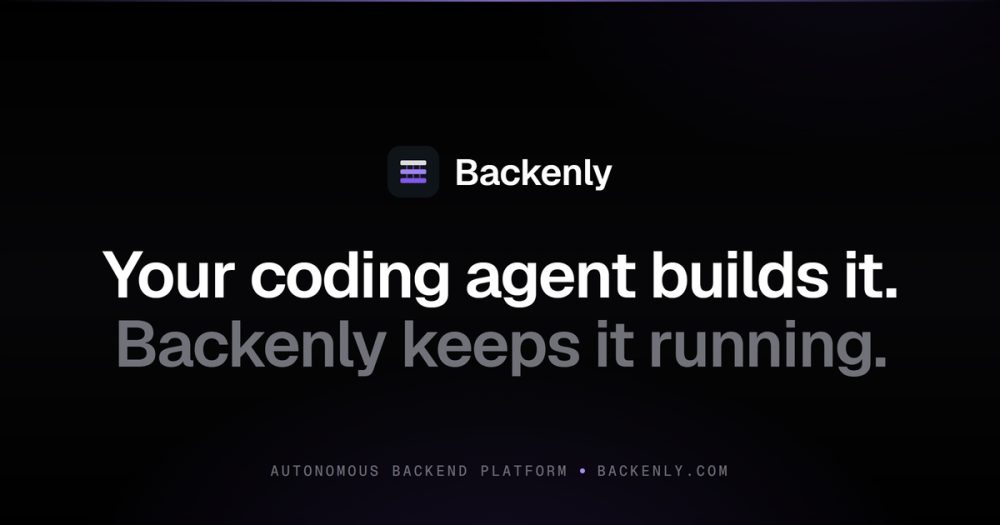 Its sharing image of backenly.com