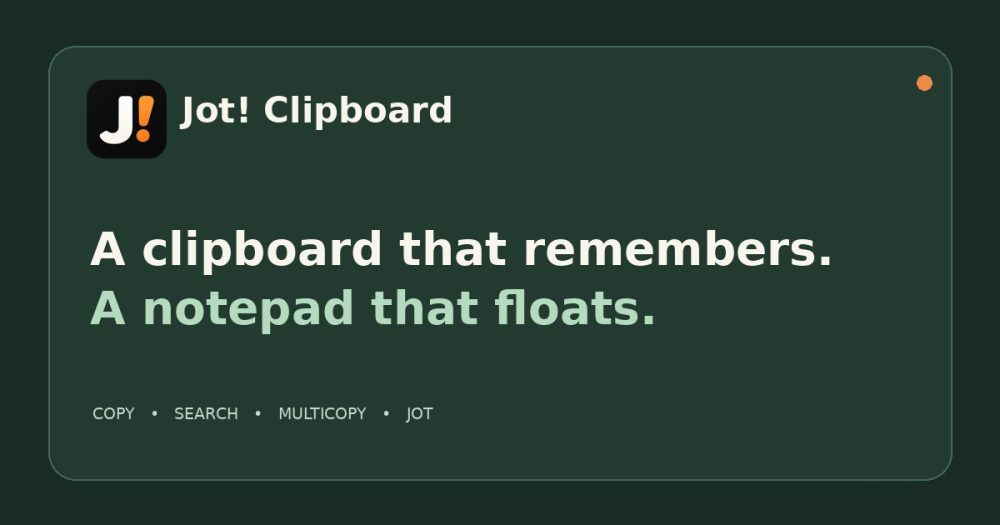 Its sharing image of jotclipboard.com