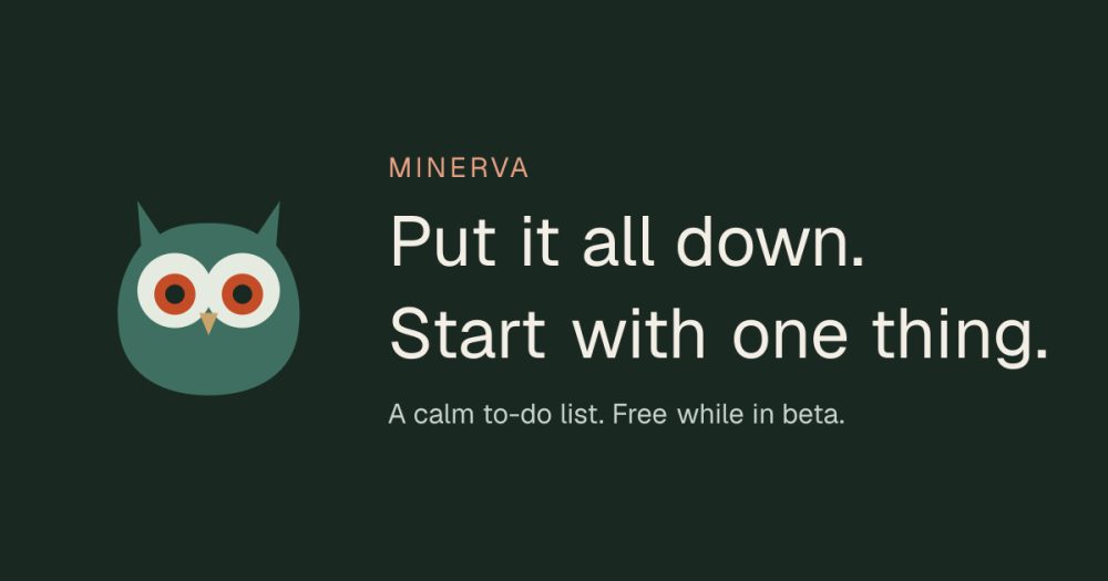 Its sharing image of heyminerva.app